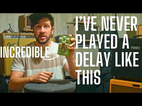 Видео: Я никогда не играл на такой педали задержки — Beetronics Bee Bee Dee — это просто безумие