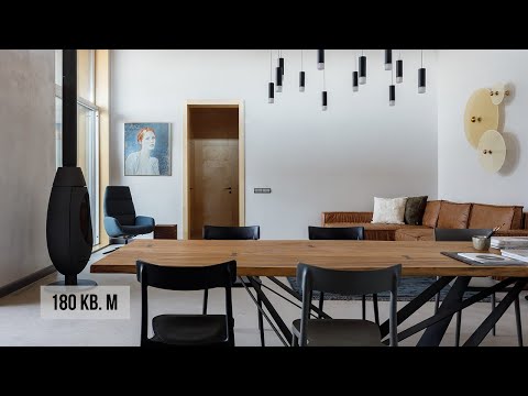 Видео: Этот дом гениален! Дом архитектора 180 м² на берегу Балтийского моря. Дизайн интерьера 2024, рум тур