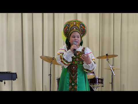 Видео: Картынова Ника "Тополь тополёк"