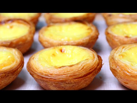 Видео: яичный тарт [Egg tart]