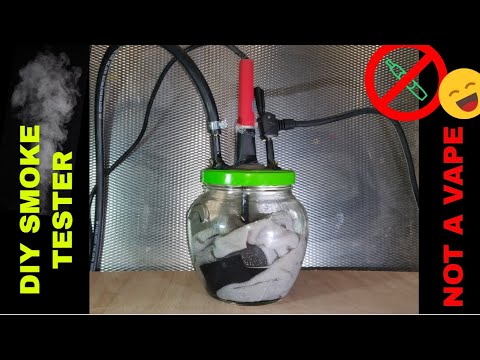 Видео: Самодельный дымовой тестер
