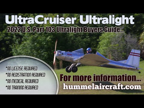 Видео: Hummel UltraCruiser, часть 103. Юридическое руководство для покупателей сверхлегких самолетов Hum...