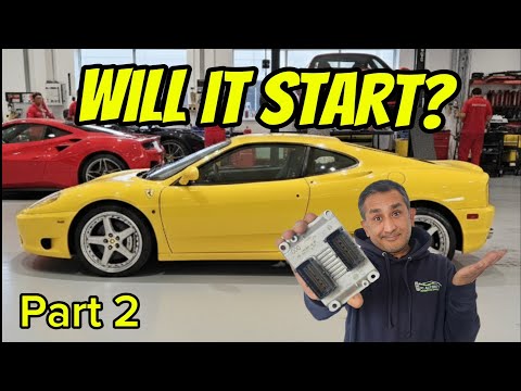 Видео: Пытаетесь завести Ferrari 360?