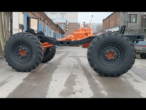 Видео: Шасси Unimog 406  - восстановленое !