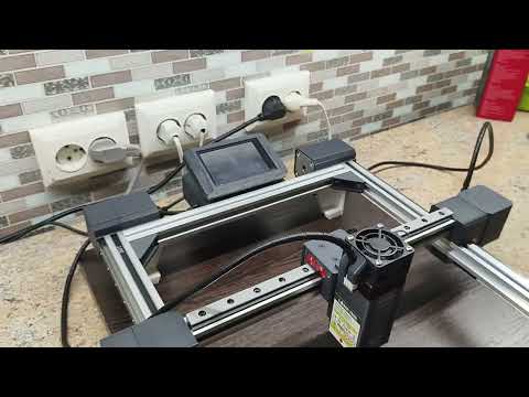 Видео: Самодельный ЧПУ станок на MKS DLC32 V2.1 и  LT-80W-AAPRO