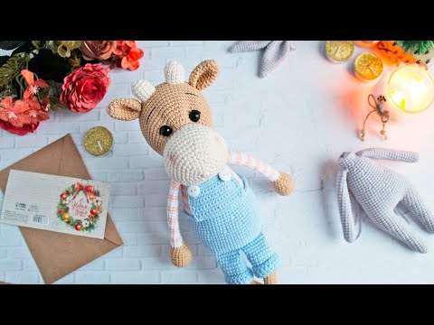Видео: Поступил заказ на 8 игрушек / Связала уже бычка, начала вязать новую игрушку / Вязовлог