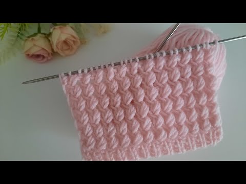 Видео: УЗОР ПРОСТО ЧУДО! Я в восторге! Всего 2 петли и 2 ряда такой красоты для шапки и не только..