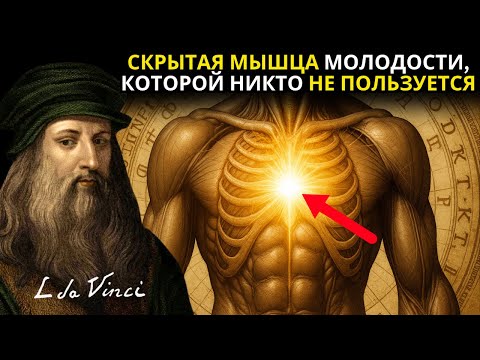 Видео: Вы ЗНАЕТЕ о МЫШЦЕ в вашем теле, которая НИКОГДА не стареет? | Леонардо да Винчи