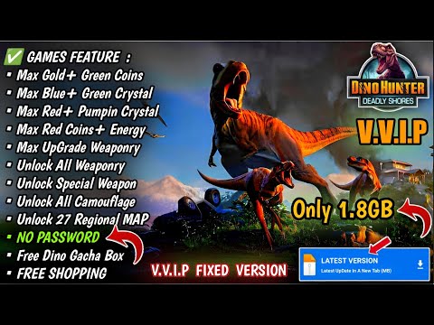 Видео: Dino Hunter Deadly Shores Mod Apk 4.0.0 Последняя версия | 27 июня 2025 г.