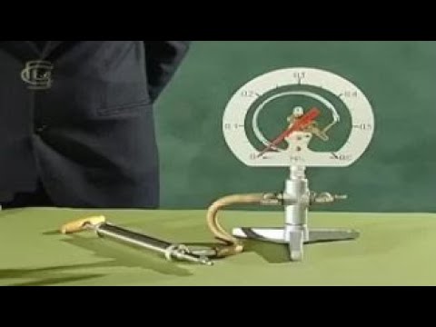 Видео: Опыты по физике. Устройство металлического манометра