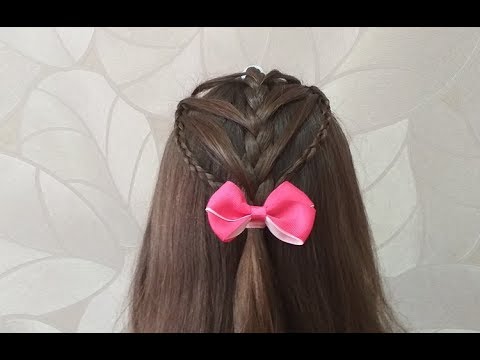 Видео: Простая прическа с хвостиками и косичками за 5 МИНУТ ✿