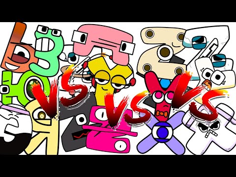 Видео: UNIFON ALPHABET LORE vs RUSSIAN ALPHABET LORE vs SPANISH & ENGLISH COMPLETE EDITION 4 (X/Э - Z/Я)