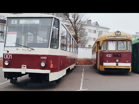 Видео: обзор музея пассажирского общественного транспорта в Минске