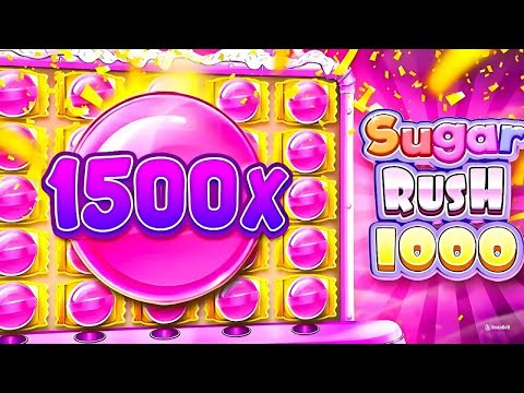 Видео: ЛОВЛЮ СУМАШЕДШИЕ БОНУСКИ В SHUGAR RUSH 1000 / ЗАНОС НЕДЕЛИ / ЗАНОС