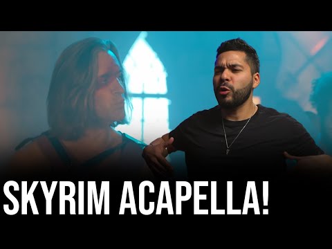 Видео: VoicePlay, исполняющий песню Skyrim Dragonborn, был ОГОНЬ (реакция!)