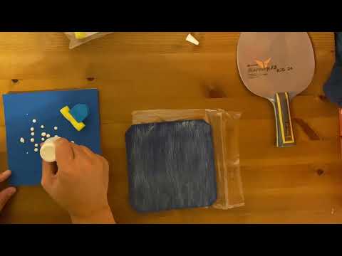 Видео: Собираем ракетку для настольного тенниса для новичка! Yinhe Y13, Palio AK47, Yinhe BIG Dipper