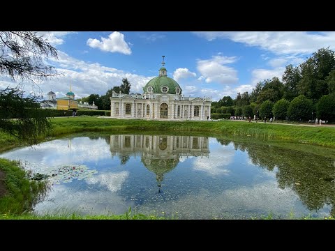 Видео: Усадьба Кусково/Парк Горького/Попали под ливень/Летим домой 