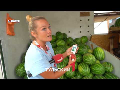 Видео: Какие арбузы продают в Туле: тест на нитраты