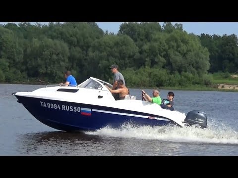 Видео: Неман 550 + Yamaha 60