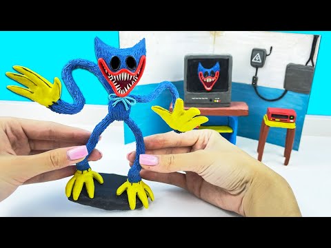 Видео: Лепим Кошмарный Хаги Ваги (Nightmare Huggy) Поппи Плейтайм 3 - Poppy Playtime Chapter 3 Deep Sleep