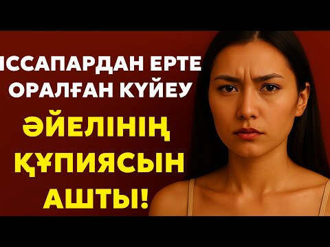 Видео: Іссапардан ерте оралған күйеу… Әйелінің құпиясын ашты!
