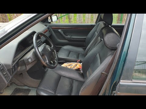 Видео: Пежо 605 новый кожаный салон
