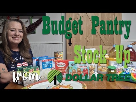 Видео: Бюджетный запас на 25 долларов от Dollar Tree