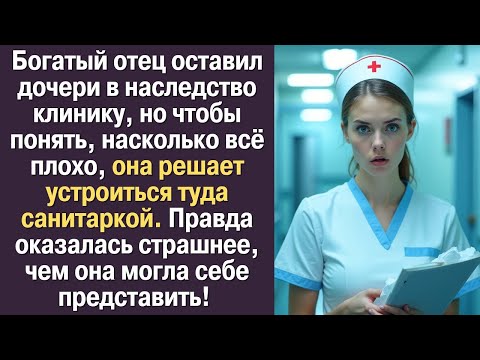 Видео: Она унаследовала клинику… Но решила притвориться обычной санитаркой, и вскоре правда открылась!