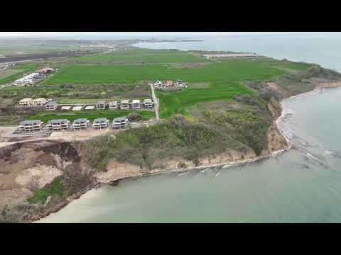 Видео: Поморие - м. Лахана, 5110 кв.м. - първа линия море - For sale. https://www.alo.bg/465768