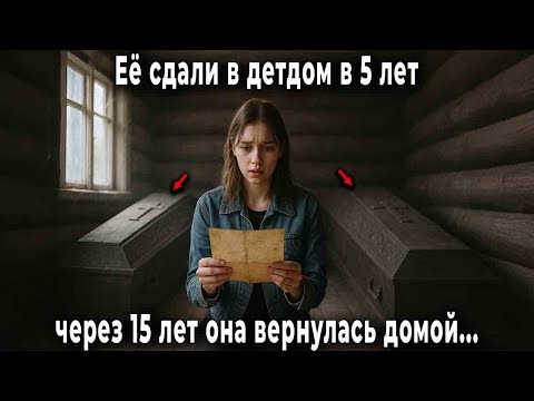 Видео: Таню в 5 лет сдали в детдом и похоронили родителей  А через 15 лет она зашла в родной дом и увиде
