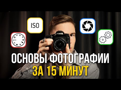 Видео: Основы Фотографии Простым Языком | Как Научиться Фотографировать С Нуля  |  Как Настроить Камеру