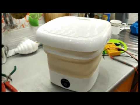 Видео: Реанимация настольной стиральной мини машины