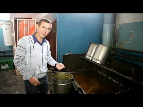 Видео: Переработке отработанного фритюрного масла.