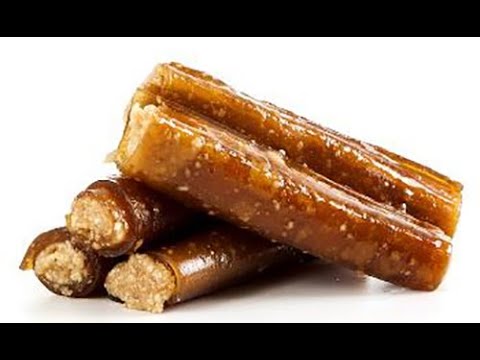 Видео: Производство турецких сладостей с фруктовой «кожей» и орехами