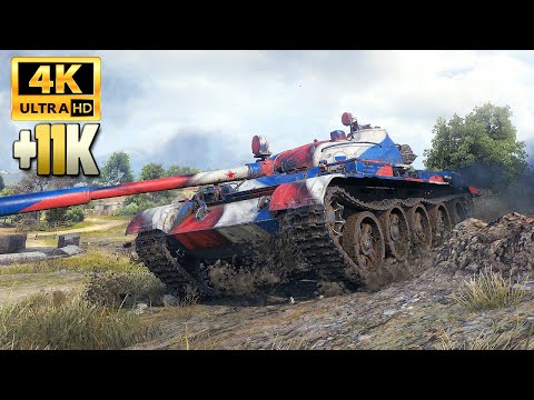 Видео: Т-62А: Он знает все контрпозиции - World of Tanks
