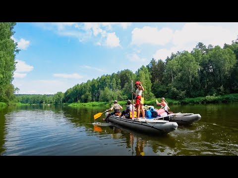 Видео: Сплав по реке Чусовой!