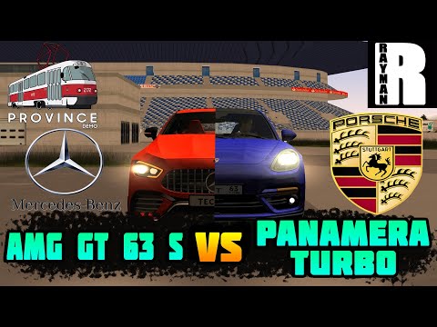 Видео: СРАВНИТЕЛЬНЫЙ ТЕСТ-ДРАЙВ MERCEDES AMG GT63 S ПРОТИВ PORSCHE PANAMERA TURBO (MTA PROVINCE DEMO)