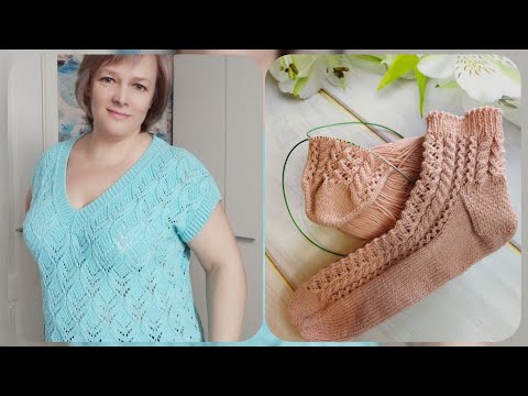 Видео: Готовая работа футболка из  Yarn art bamboo! Взялась за долговяз!