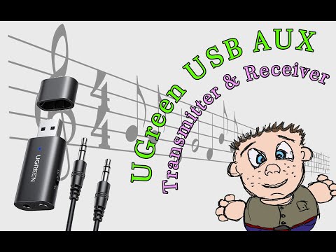 Видео: Музыка в машину за 850 рублей. Bluetooth адаптер в машину. UGreen Transceiver.