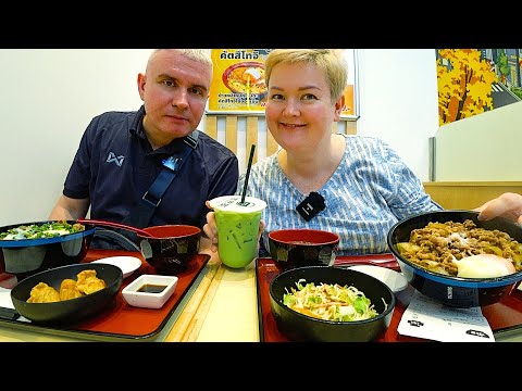 Видео: Мукбанг ОБОЖРАЛИСЬ ОТ ПУЗА! Об этом ГУИДОНЕ мечтали 3 месяца! Недорогая вкусная кафешка в Паттайе