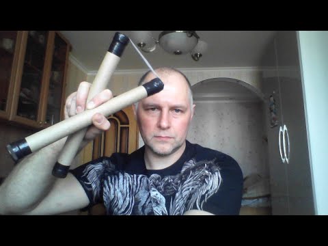 Видео: Прикладная самооборона часть 8 нунчаку отработка ударов