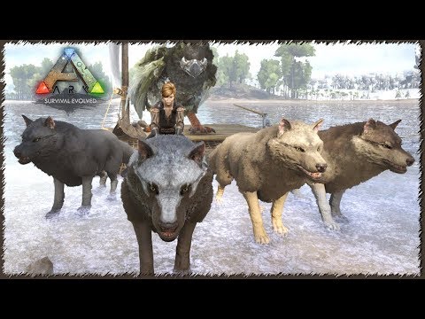 Видео: Грифон и охота с Волками  - Карта HOPE - ARK Survival Evolved