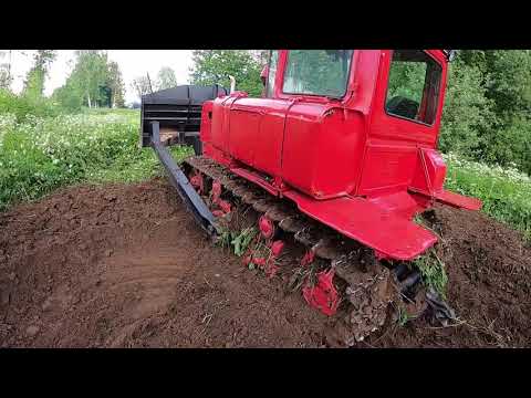 Видео: ДТ-75. Выезд после долгой стоянки. Старые болячки.