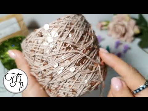 Видео: БЕСПОДОБНО! Бобинная пряжа с пайетками. Как сочетать с другой пряжей. Распаковка пряжи Алиэкспресс.