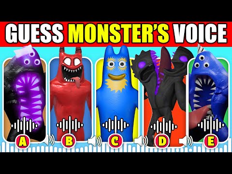 Видео: НЕВОЗМОЖНО 🔊 Угадай ГОЛОС Монстра! | САД БАНБАНА 7 | Шприц, Горький хохотун, Флумбо