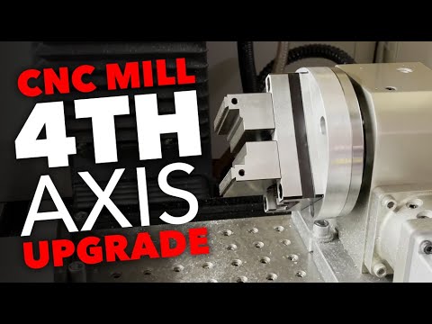 Видео: Модернизация 4-й оси фрезерного станка с ЧПУ