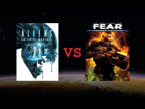 Видео: Aliens: Colonial Marines vs. F.E.A.R.: Perseus Mandate. Рофлан-нарезка.
