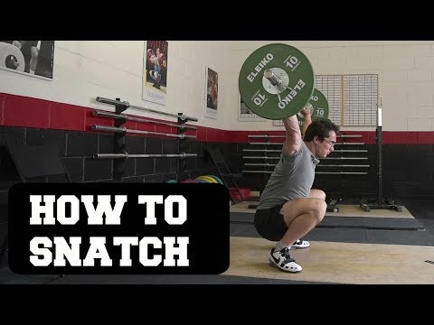 Видео: ОЛИМПИЙСКАЯ ТЯЖЁЛАЯ АТЛЕТИКА 101: Как делать рывок (полное руководство) с Кларенсом Кеннеди