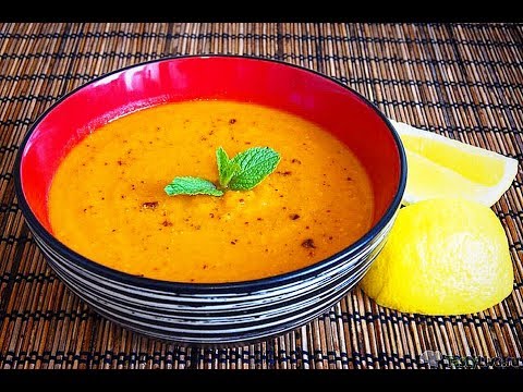 Видео: ТУРЕЦКАЯ КУХНЯ - чечевичный суп / mercimek çorbası / суп из красной чечевицы