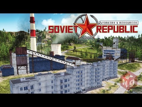 Видео: Workers & Resources: Soviet Republic - Шахтёрский городок! #1